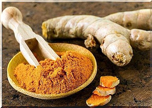 Turmeric to prepare the cream of vegetables