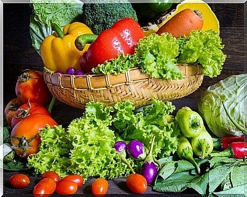 Ingredients for the vegetable empanada