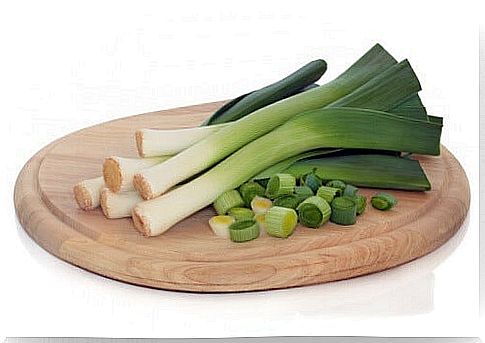 Leek to cleanse the organism