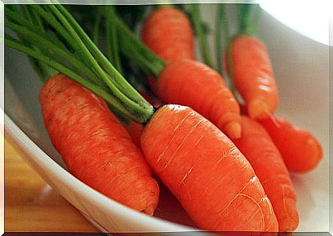 Carrot helps attack dry cough