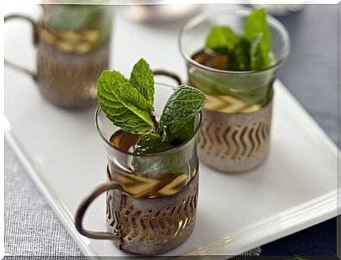 Mint tea