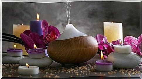 Aromatherapy sessions can help take negative energy out of the house.